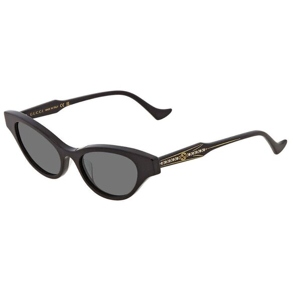 Gucci Diamond Stone Cat Eye Ladies Full Box New - Picture 4 of 5